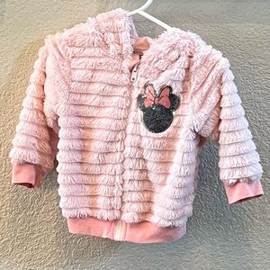 DISNEY BABY Minnie Mouse Zip Up jacket/ hoodie